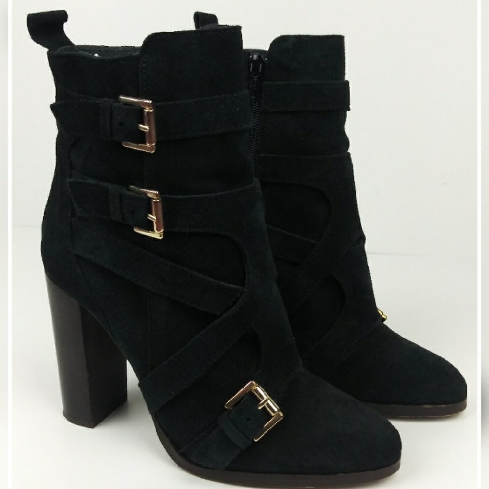 Topshop harrison suede ankle boots